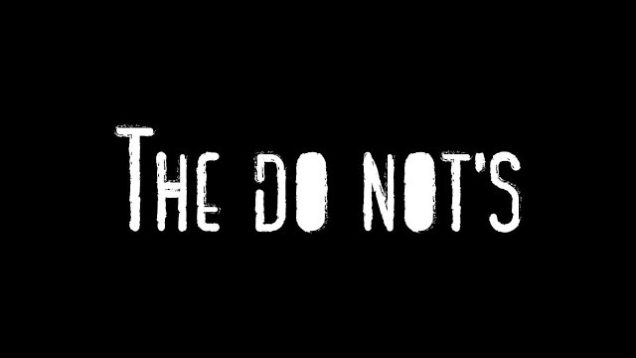 The Do Not’s – “Do The Do Not’s” Official Music Video