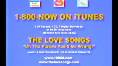 The Love Songs – “D” Official Music Video