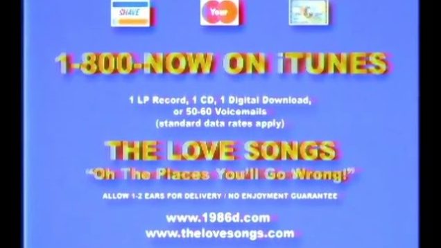 The Love Songs – “D” Official Music Video